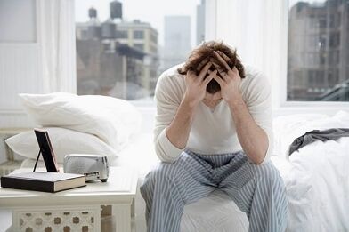 maleza eta buruko mina prostatitisarekin